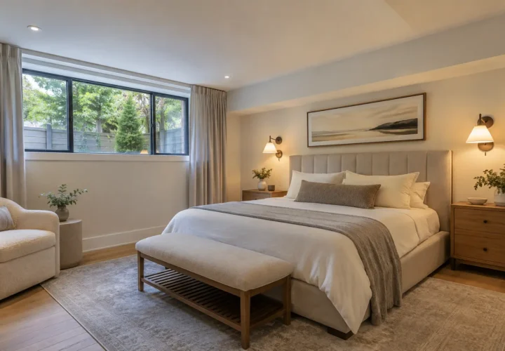 Basement Bedroom